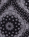 Bandana Zwart Plaatsing