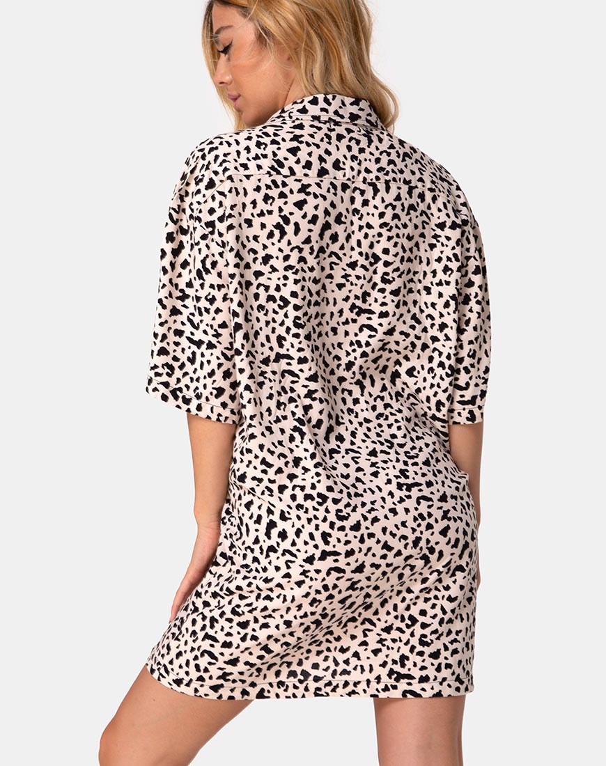 Fresia Mini Jurk in Wild Thing