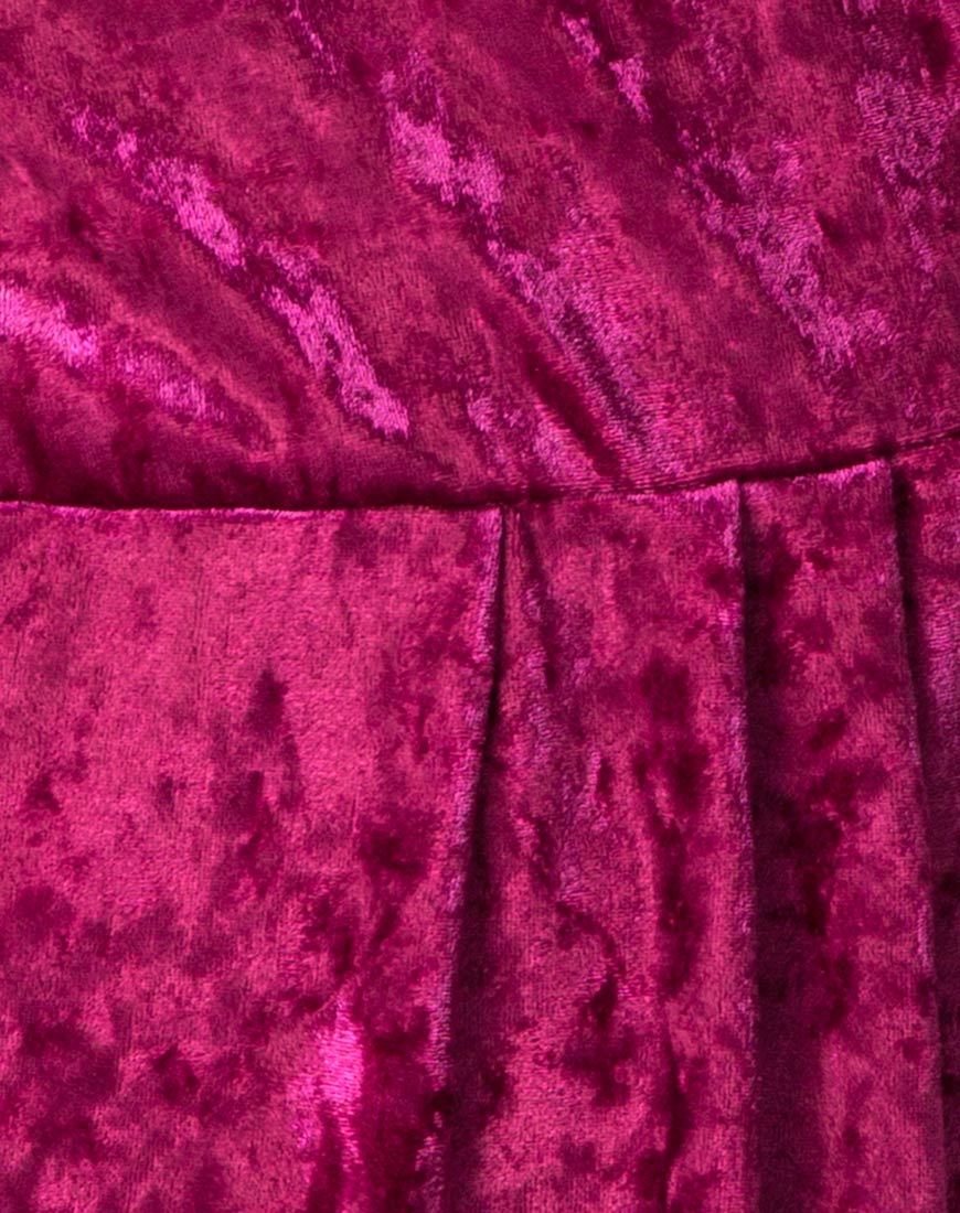 Afbeelding van Furia Slip Dress in Burgundy Crush