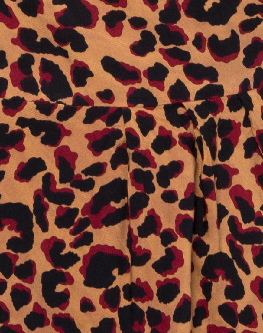 Afbeelding van Furia Wrap Dress in Jungle Leopard