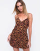 Afbeelding van Furia Wrap Dress in Jungle Leopard
