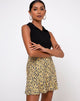 Afbeelding van Gaelle rok in Mini Bloom Geel