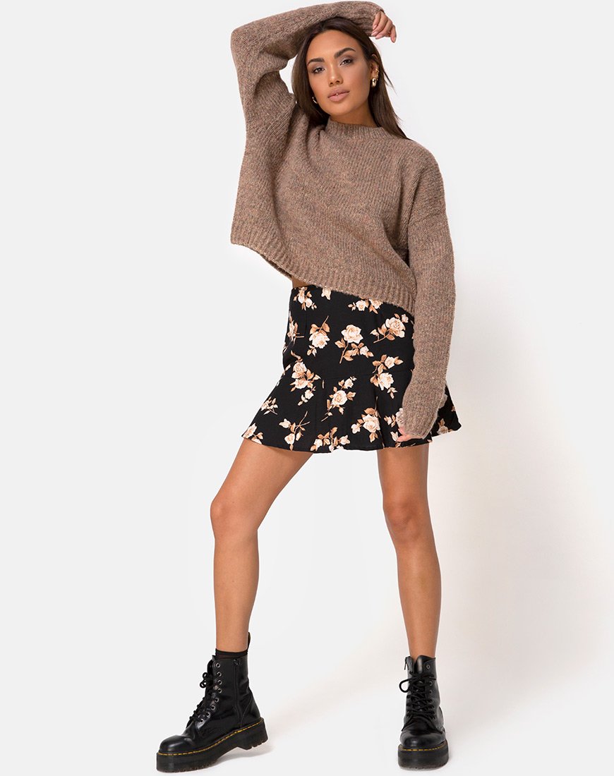 Afbeelding van Gaelle minirok in Peach Rose