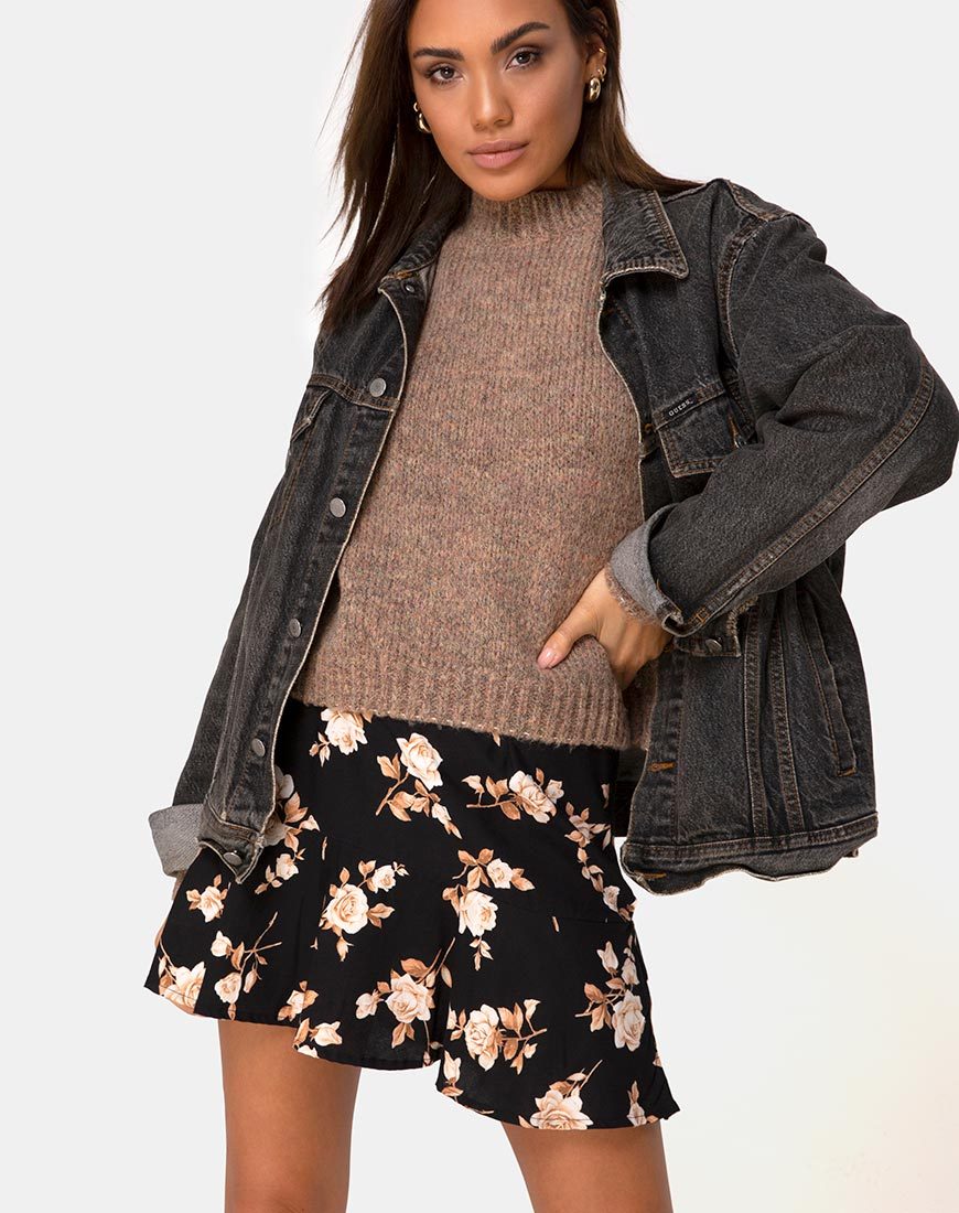 Afbeelding van Gaelle minirok in Peach Rose