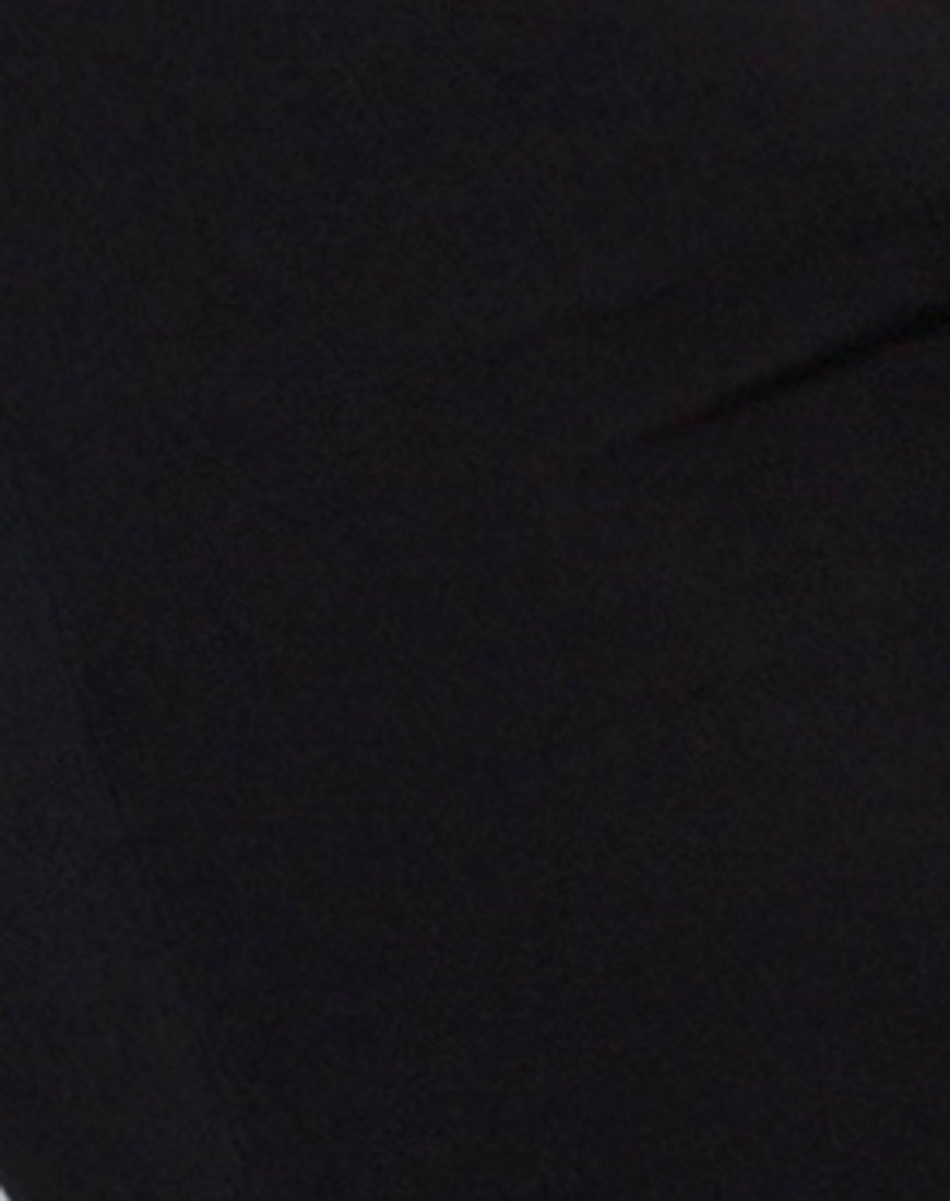 Afbeelding van Gaga Off The Shoulder Crop in Zwart