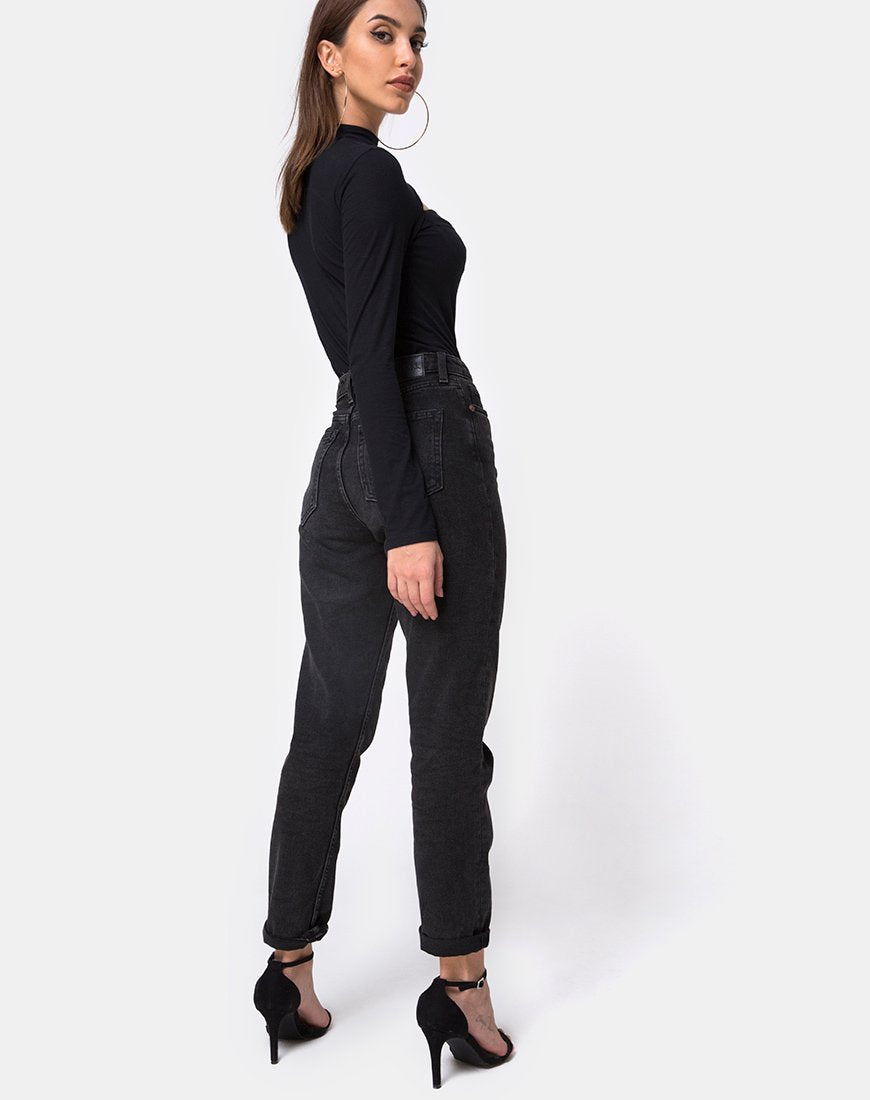 Afbeelding van Galantis Cutout Bodice in Zwart