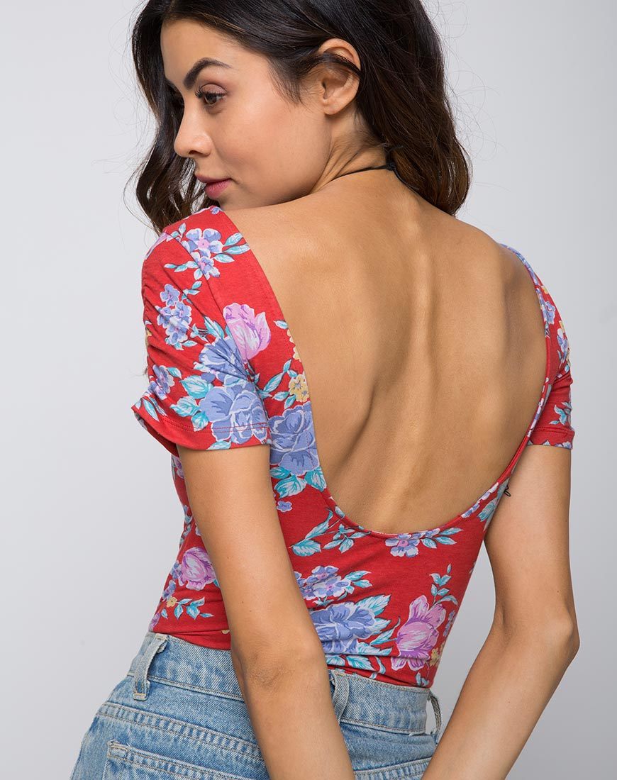 Afbeelding van Galay Plunge Bodice in Vintage Fleur