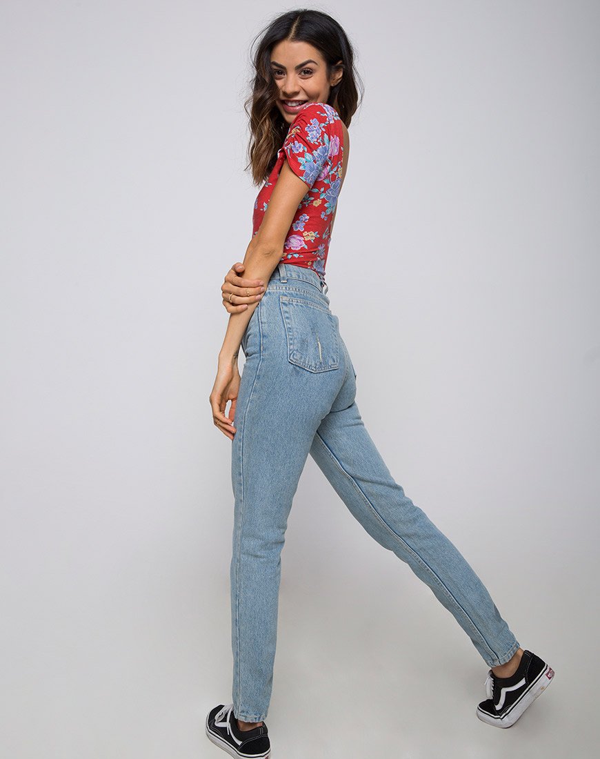Afbeelding van Galay Plunge Bodice in Vintage Fleur