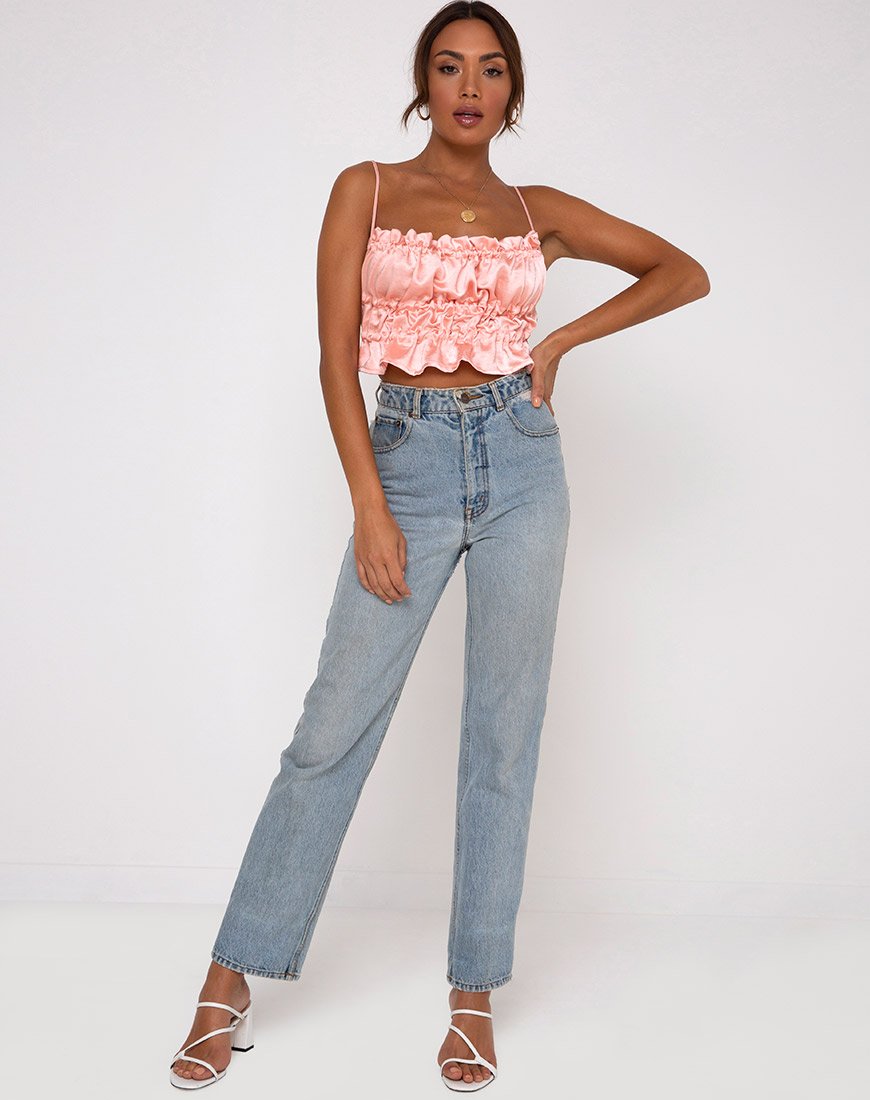 Afbeelding van Gamera Top in Satin Peach