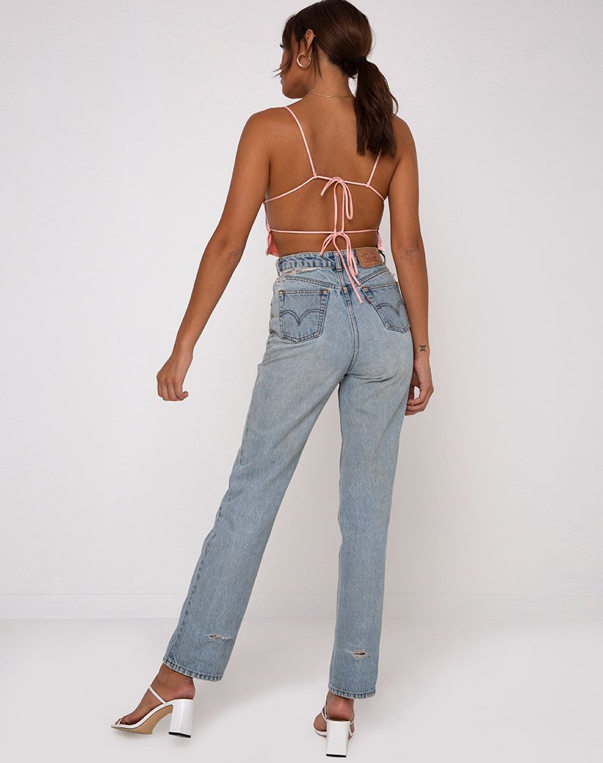 Afbeelding van Gamera Top in Satin Peach
