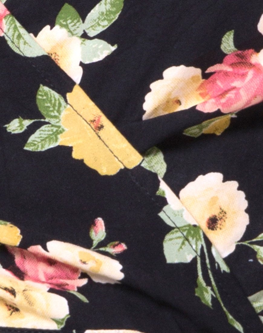 Afbeelding van Gamthi Wrap Top in Vintage bloei