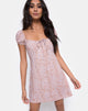 Afbeelding van Gaval Mini Dress in Leopard Spot