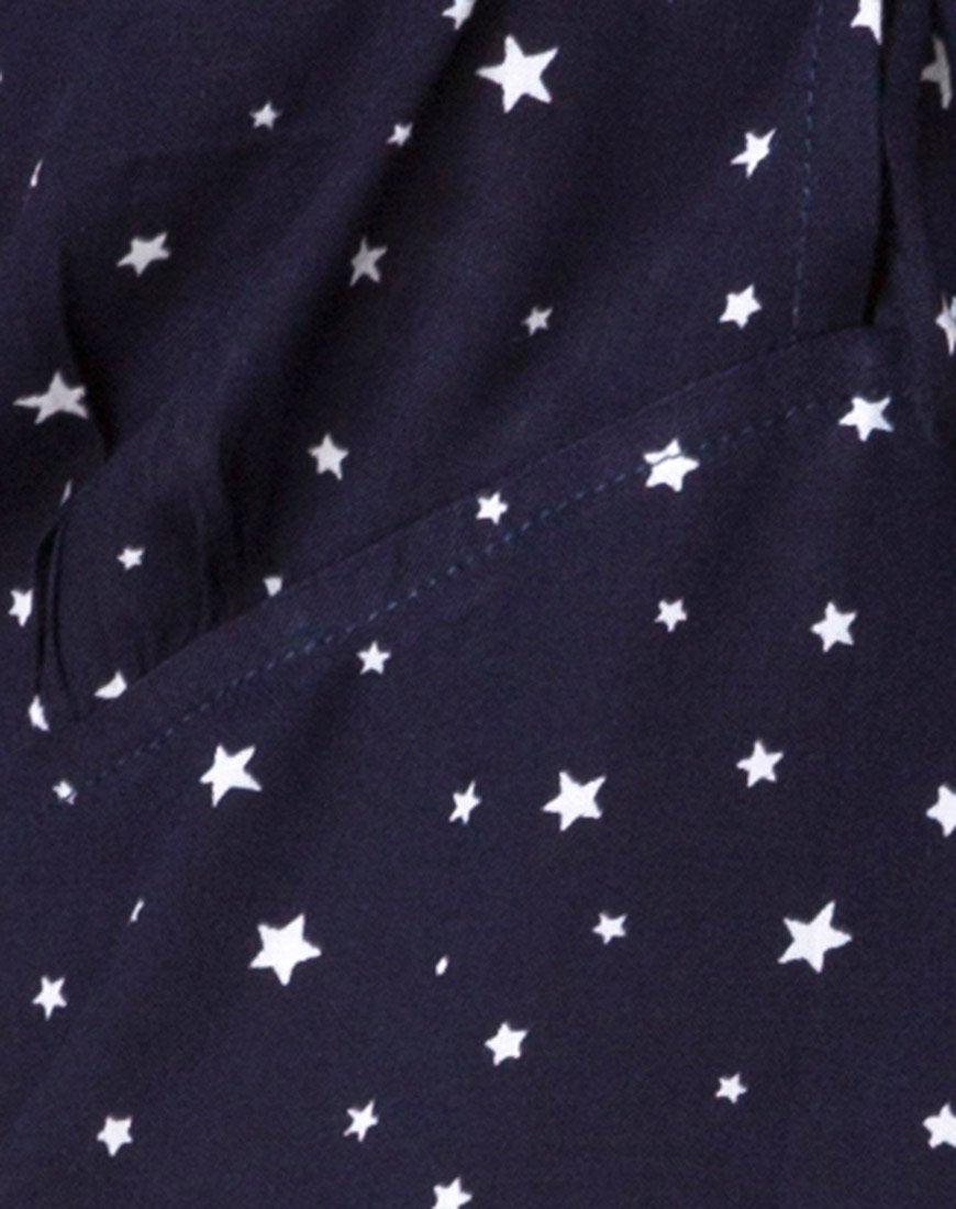 Afbeelding van Gaval Mini Dress in Stars Struck Navy