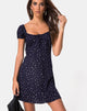 Afbeelding van Gaval Mini Dress in Stars Struck Navy