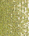 Drapeer Pailletten Lime Groen