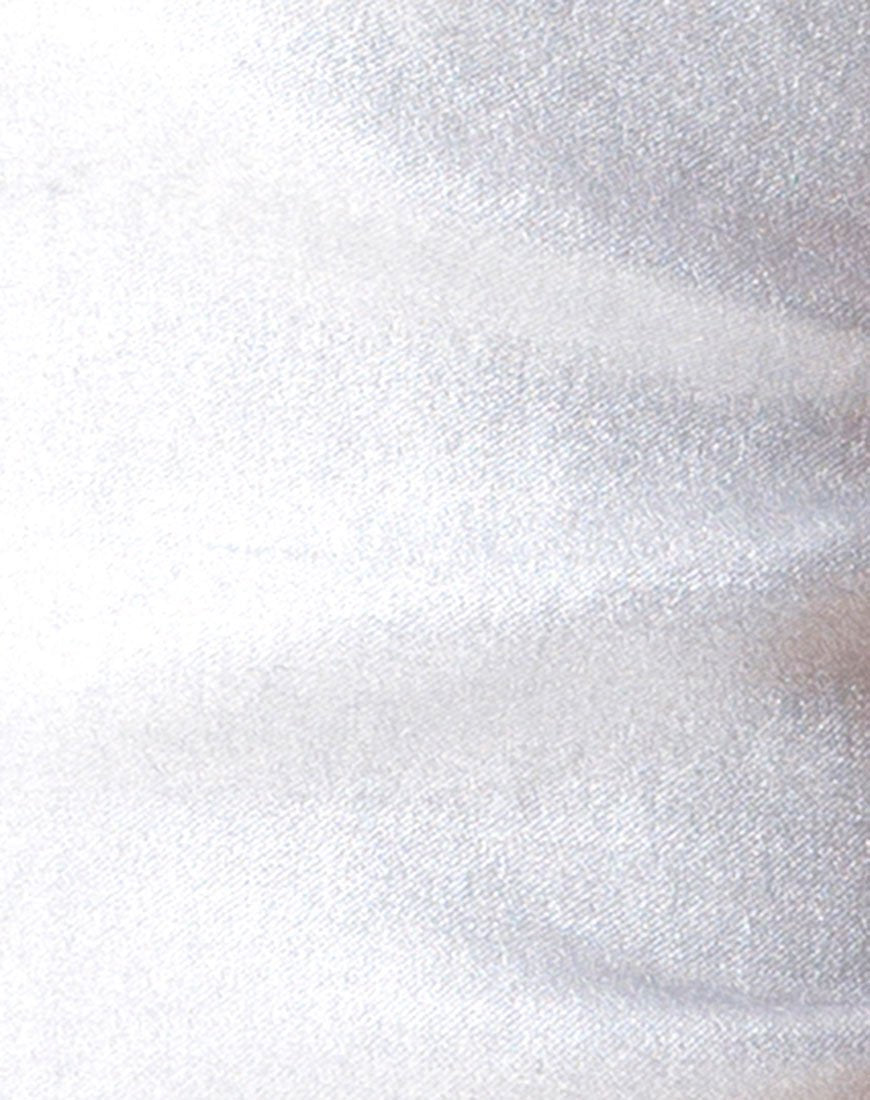 Afbeelding van Gilea Bodycon Jurk in Zilver Metallic