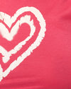 Warm roze hart