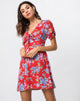 Afbeelding van Giska Theejurk in Vintage Fleur