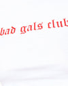 Witte Bad Gals Club in Rood
