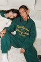 Afbeelding van Glan Sweatshirt in Bosgroen met Winnende Teammix Embro