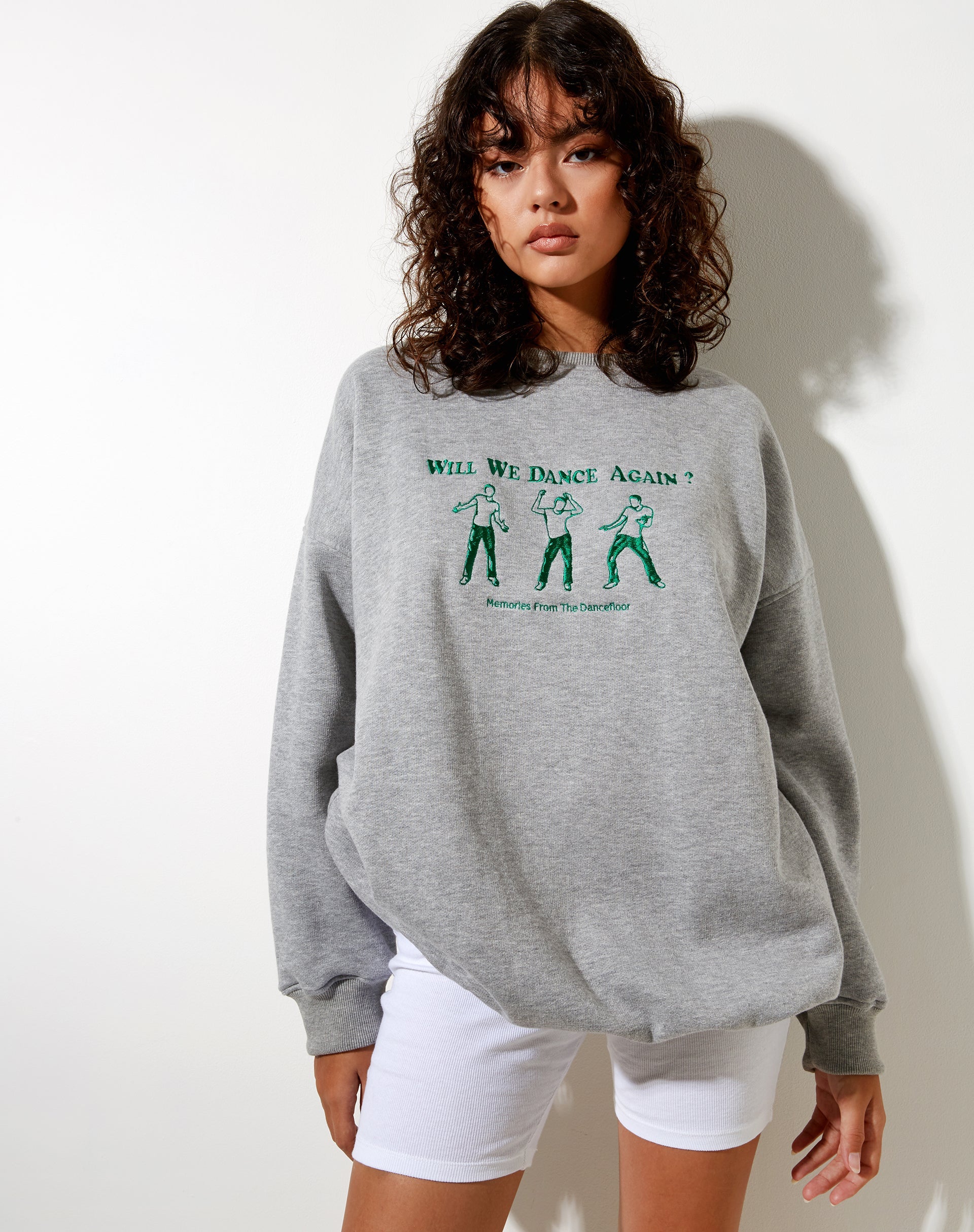 Afbeelding van Glo Sweatshirt in Greymarl Memories From Dance Embro