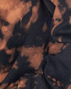 Zwart Roest Tie Dye