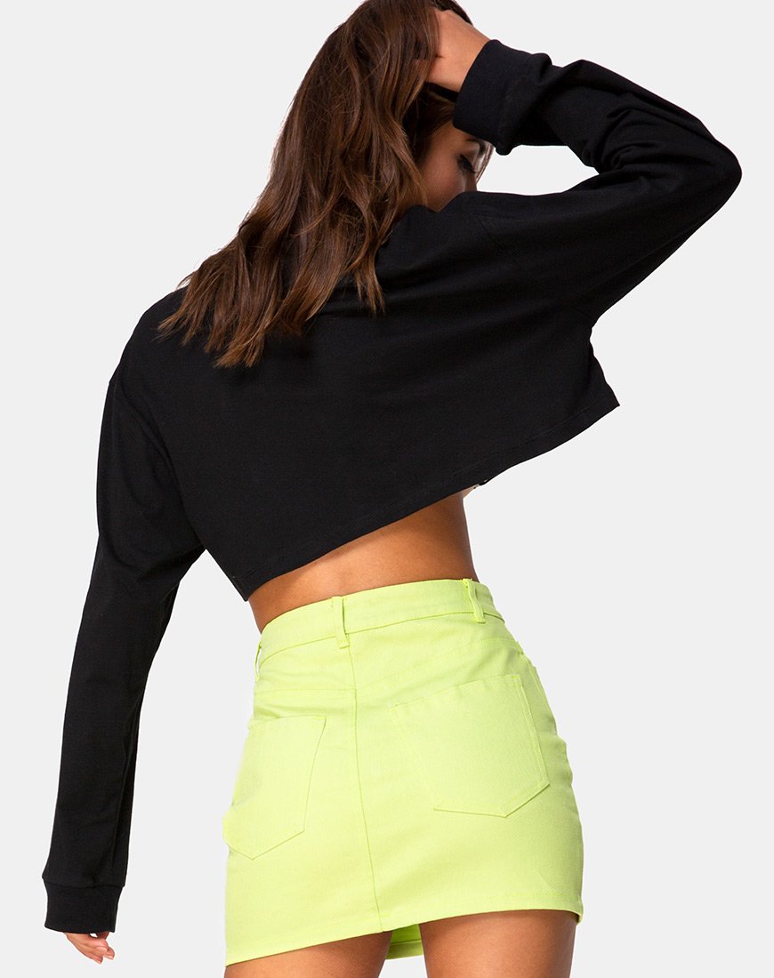 Gocea Crop Top in De Zon, Geliefden en Ziel