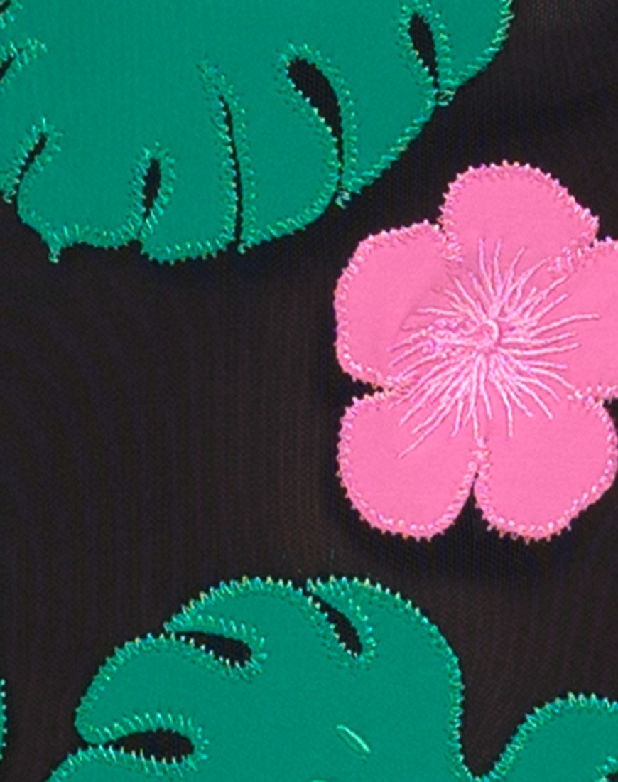 Afbeelding van Godin Hibiscus in het paradijs Knippen en Naaien