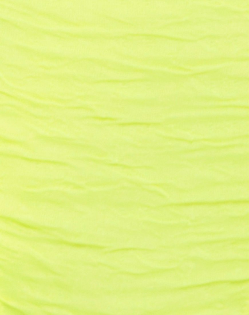 Afbeelding van Godin badpak in 80s Crinkle Sour Lime