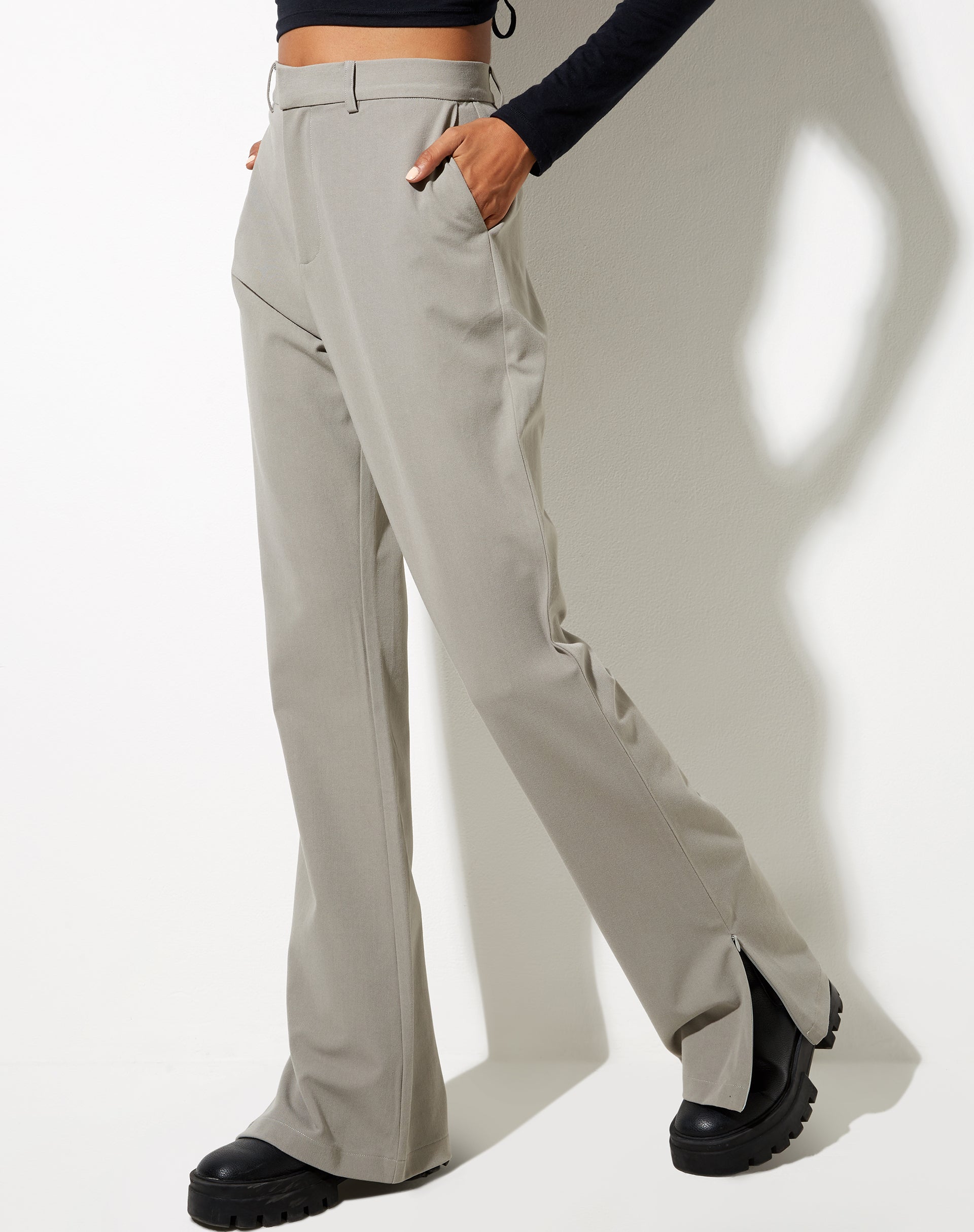 Afbeelding van Grego broek in groen beige