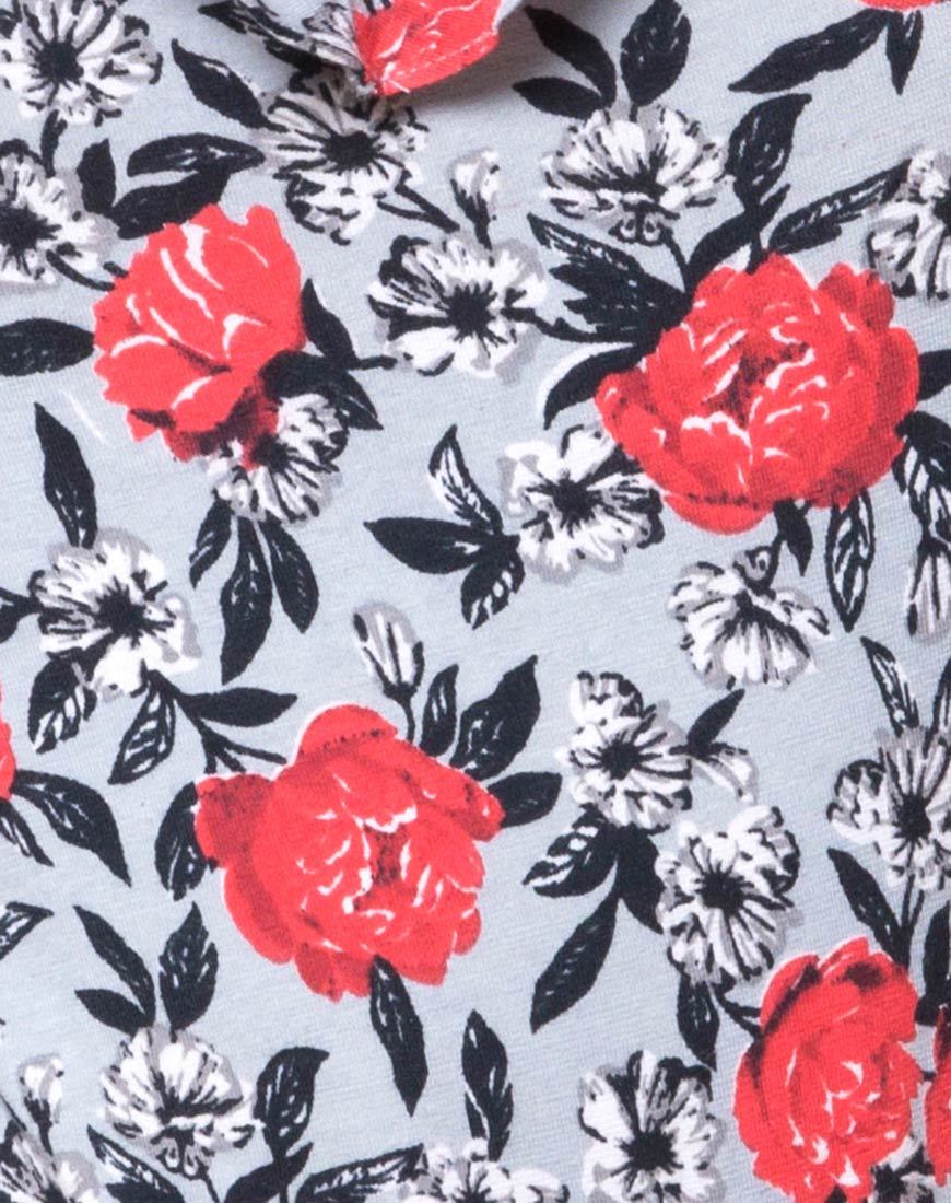 Afbeelding van Maeril Bodice in Blooming Rose