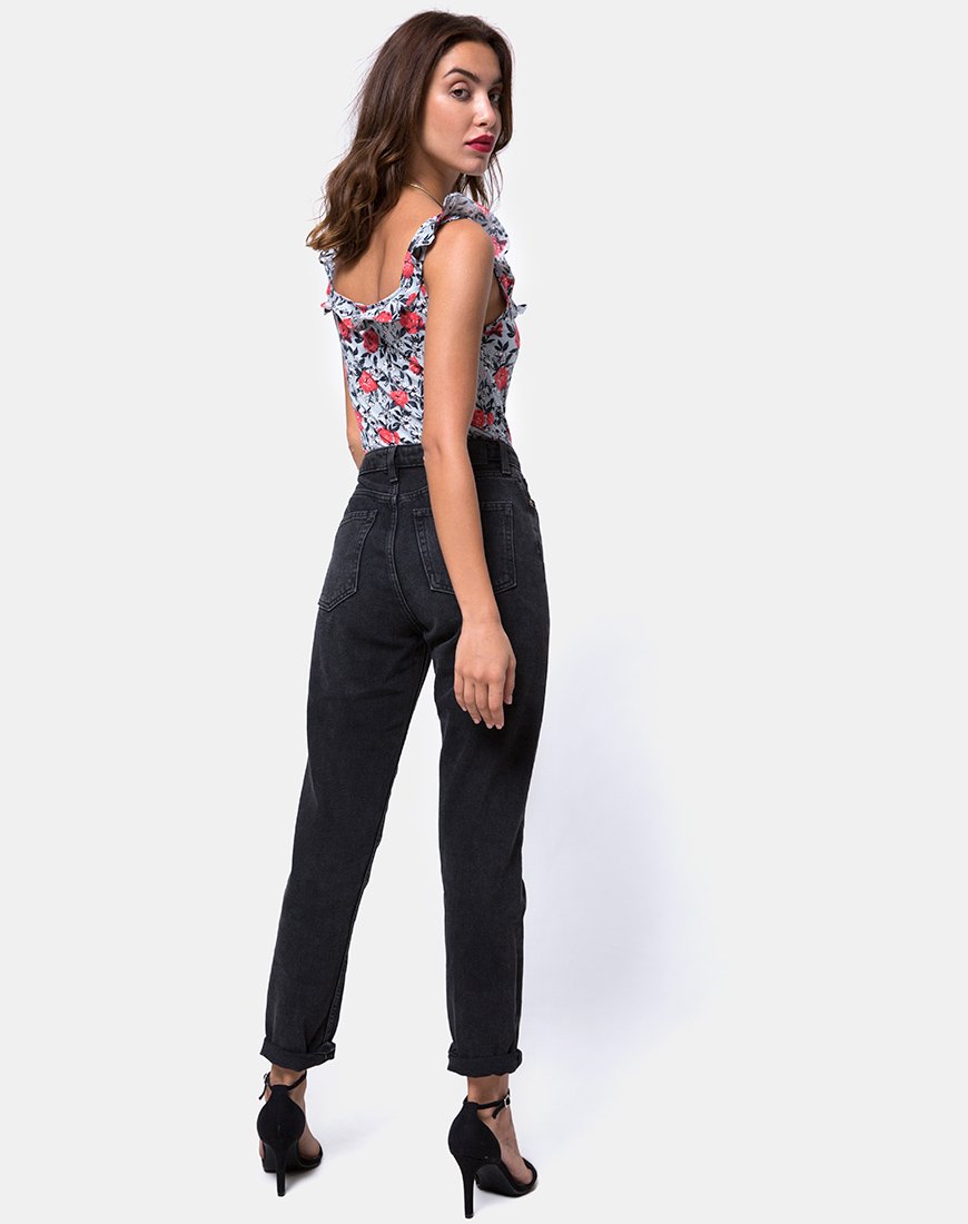 Afbeelding van Maeril Bodice in Blooming Rose