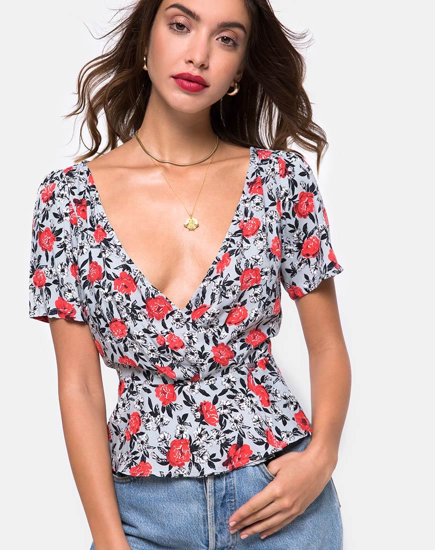 Afbeelding van Shanina Top in Blooming Rose
