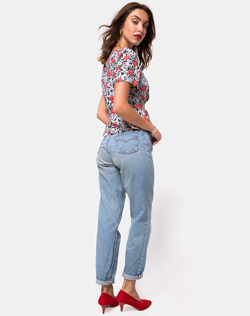 Afbeelding van Shanina Top in Blooming Rose