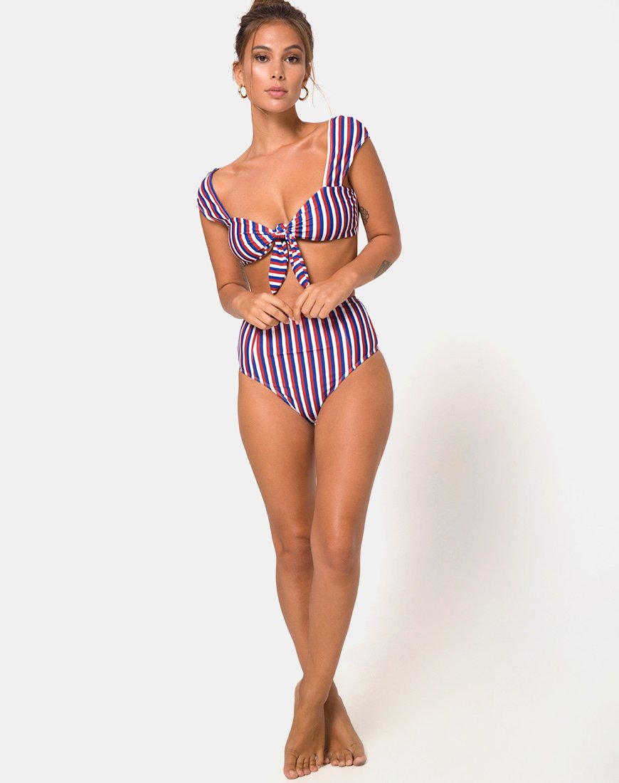 Afbeelding van Grifin Bikinitop in Triple Stripe