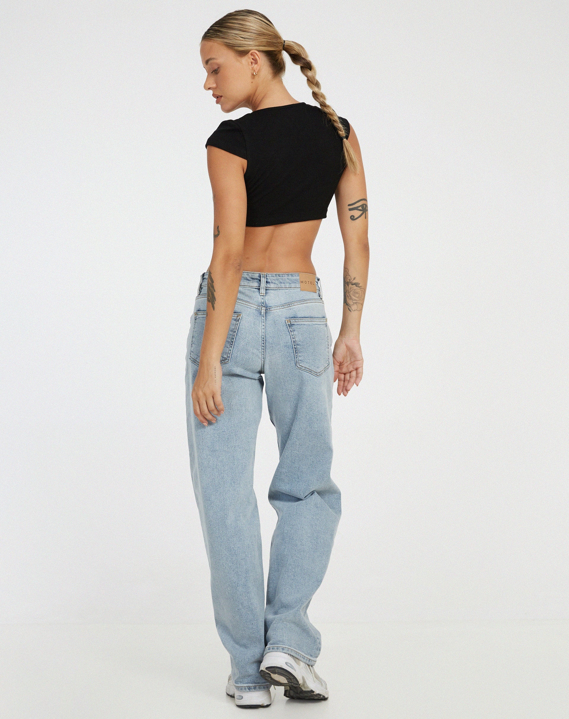 afbeelding van Guanna Crop Top in zwart