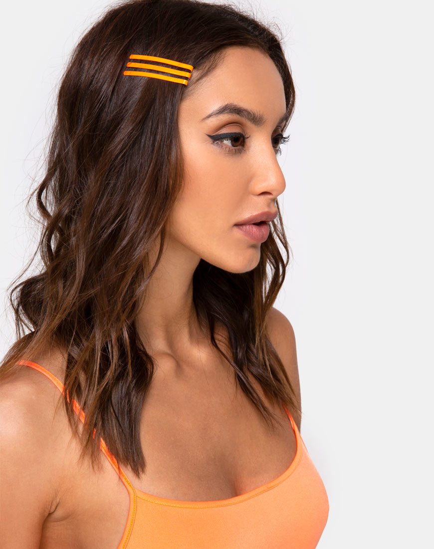 Afbeelding van Neon Haarspeld Set in Oranje