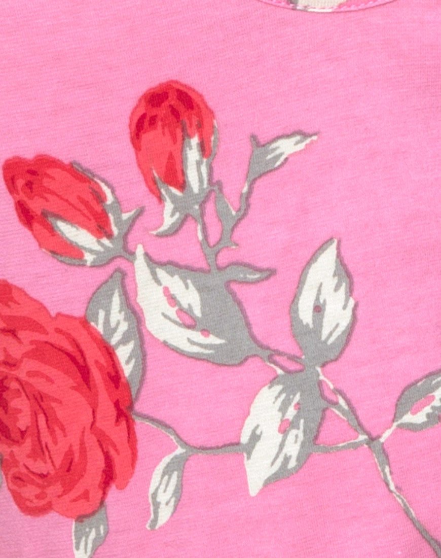 Afbeelding van Tahiti Bodice in Candy Rose