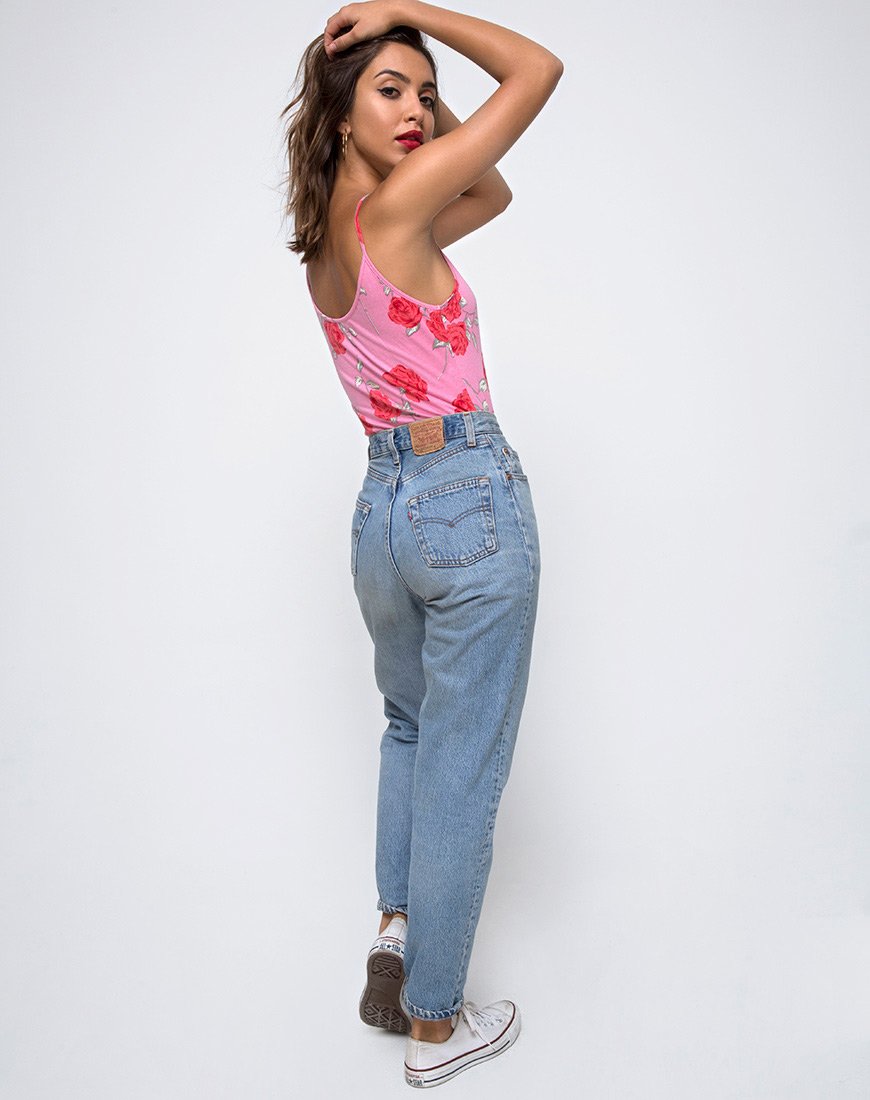 Afbeelding van Tahiti Bodice in Candy Rose