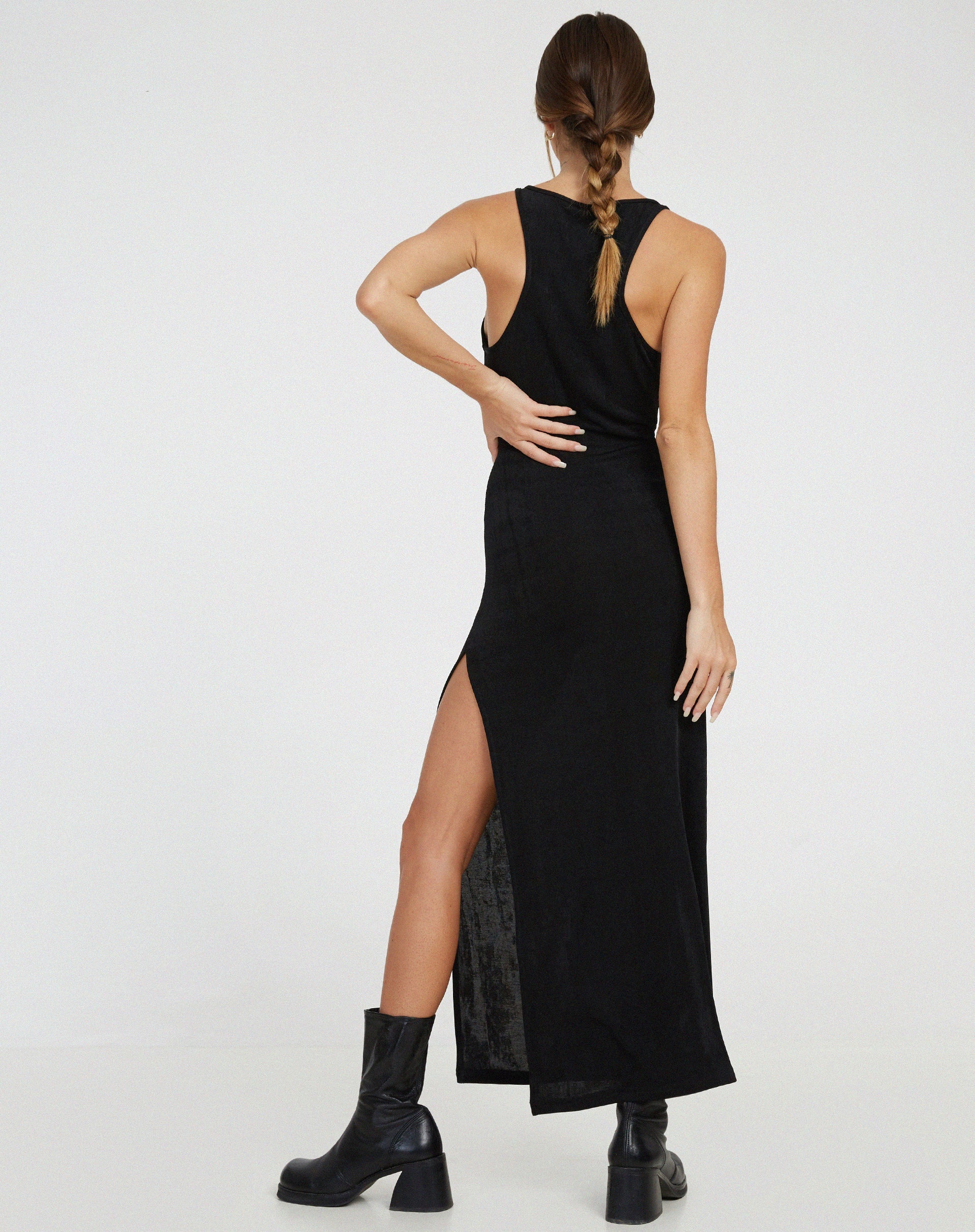 Afbeelding van Haldis Maxi Dress in Zwart