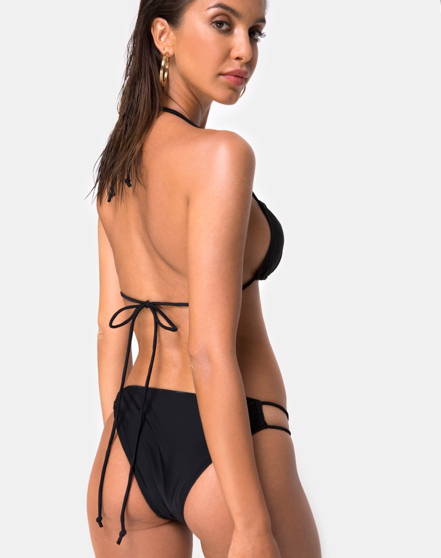 Halow Bikinitop in zwart
