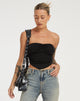 Afbeelding van Hankru Bandeau Top in Zwart