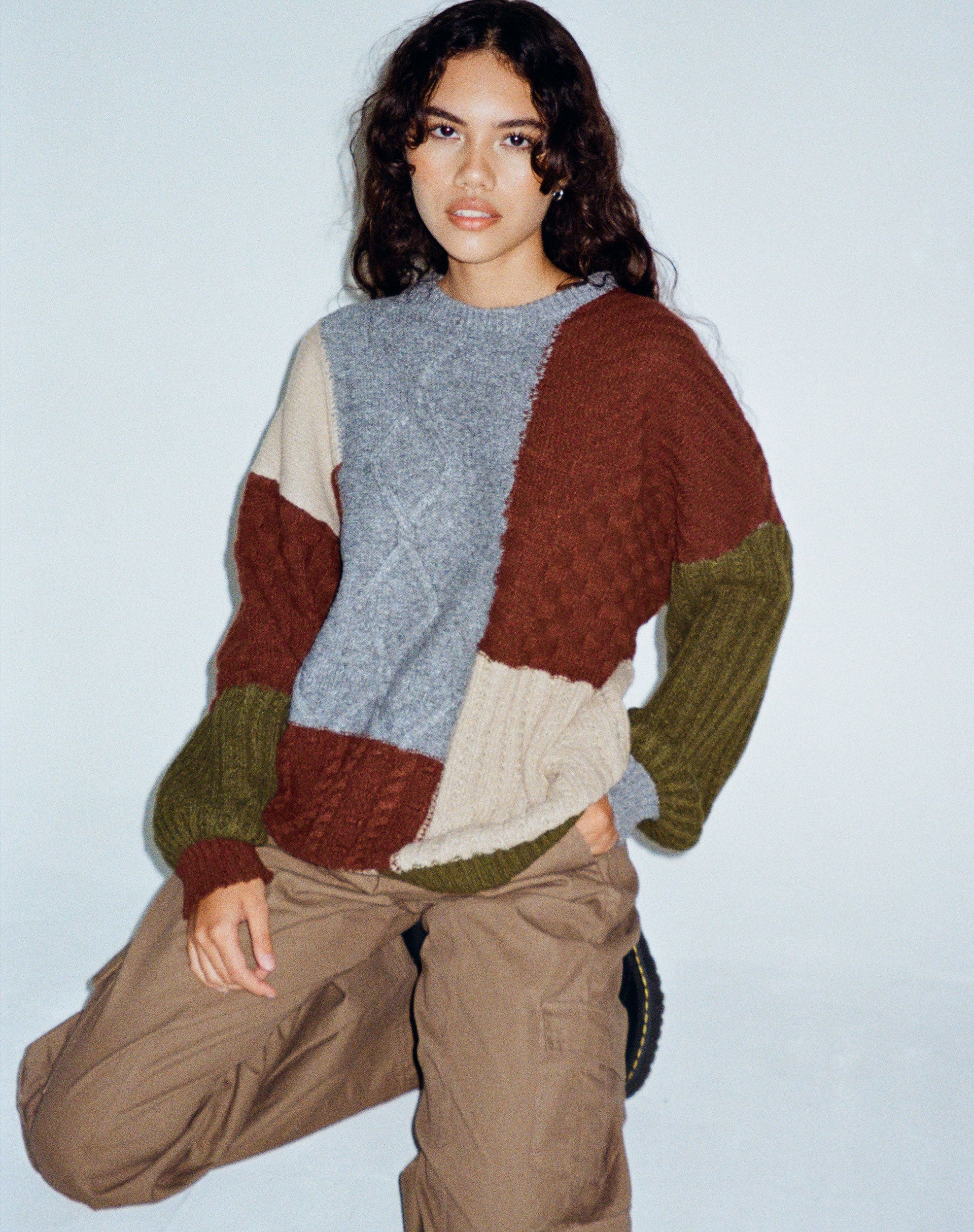 Afbeelding van Danar Trui in Patchwork