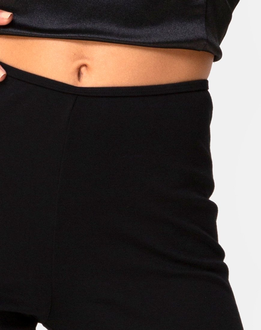 Afbeelding van Hearty Flare Broek in Zwart Spandex