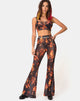 Afbeelding van Herlom Flare broek in Fire Mesh