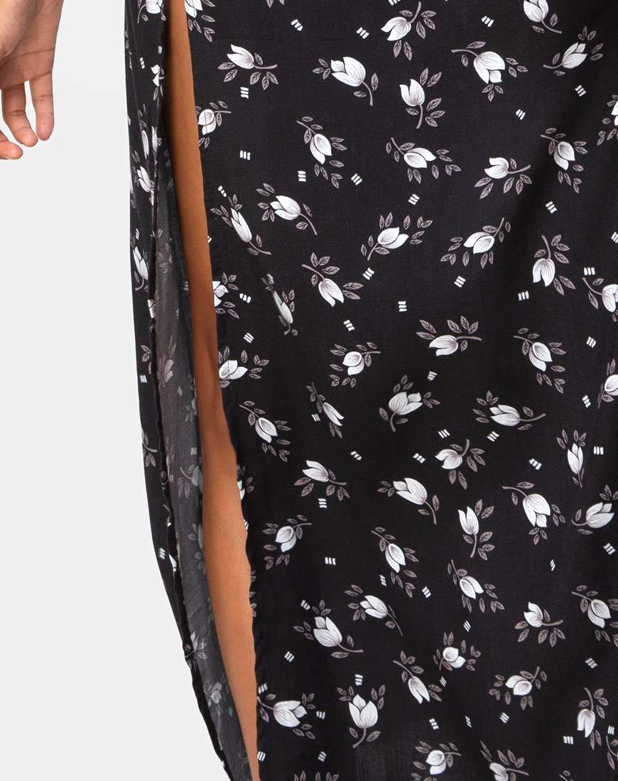 Afbeelding van Hime Maxi Dress in Dark Tulip