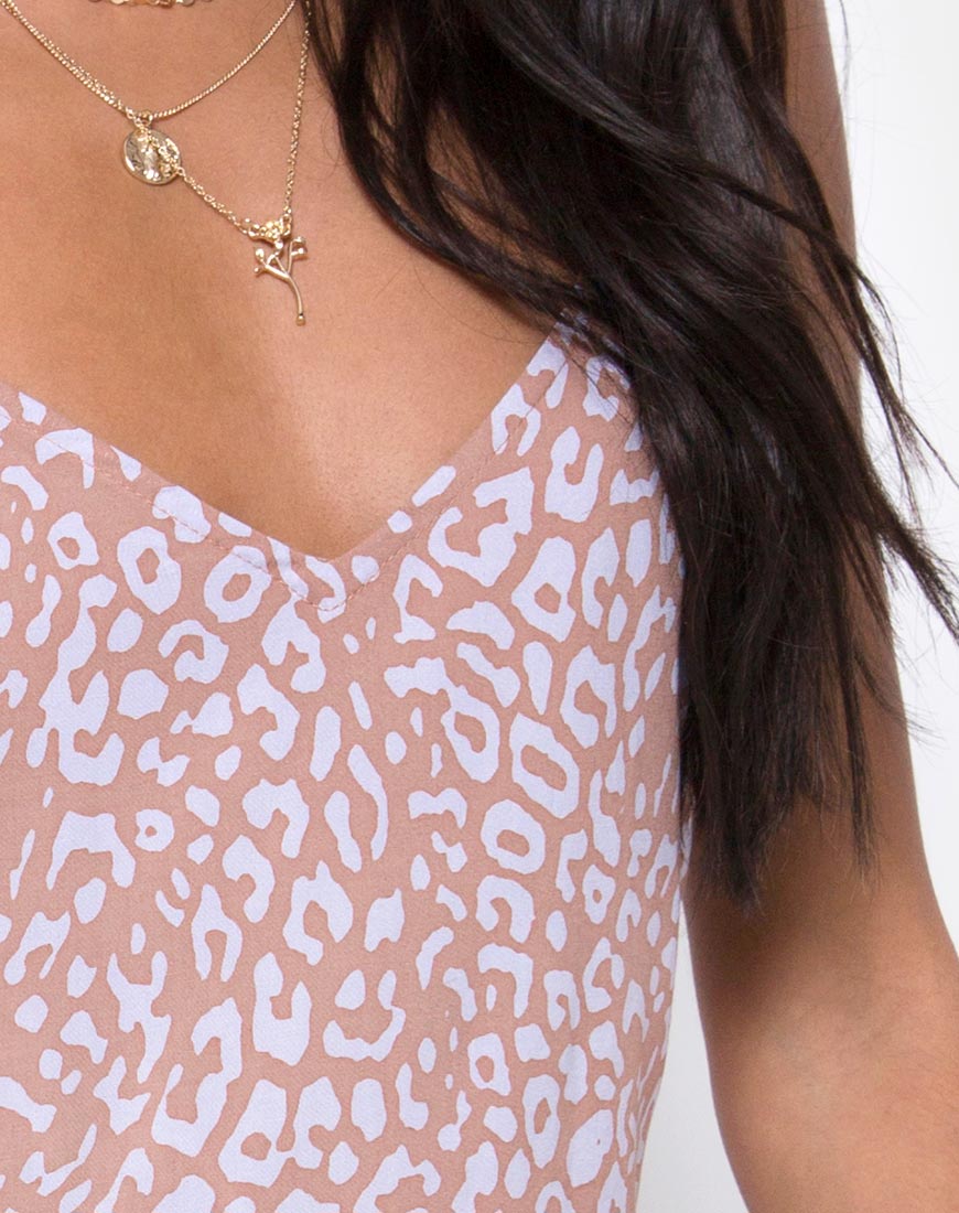 Afbeelding van Hime Maxi Dress in Leopard Spot