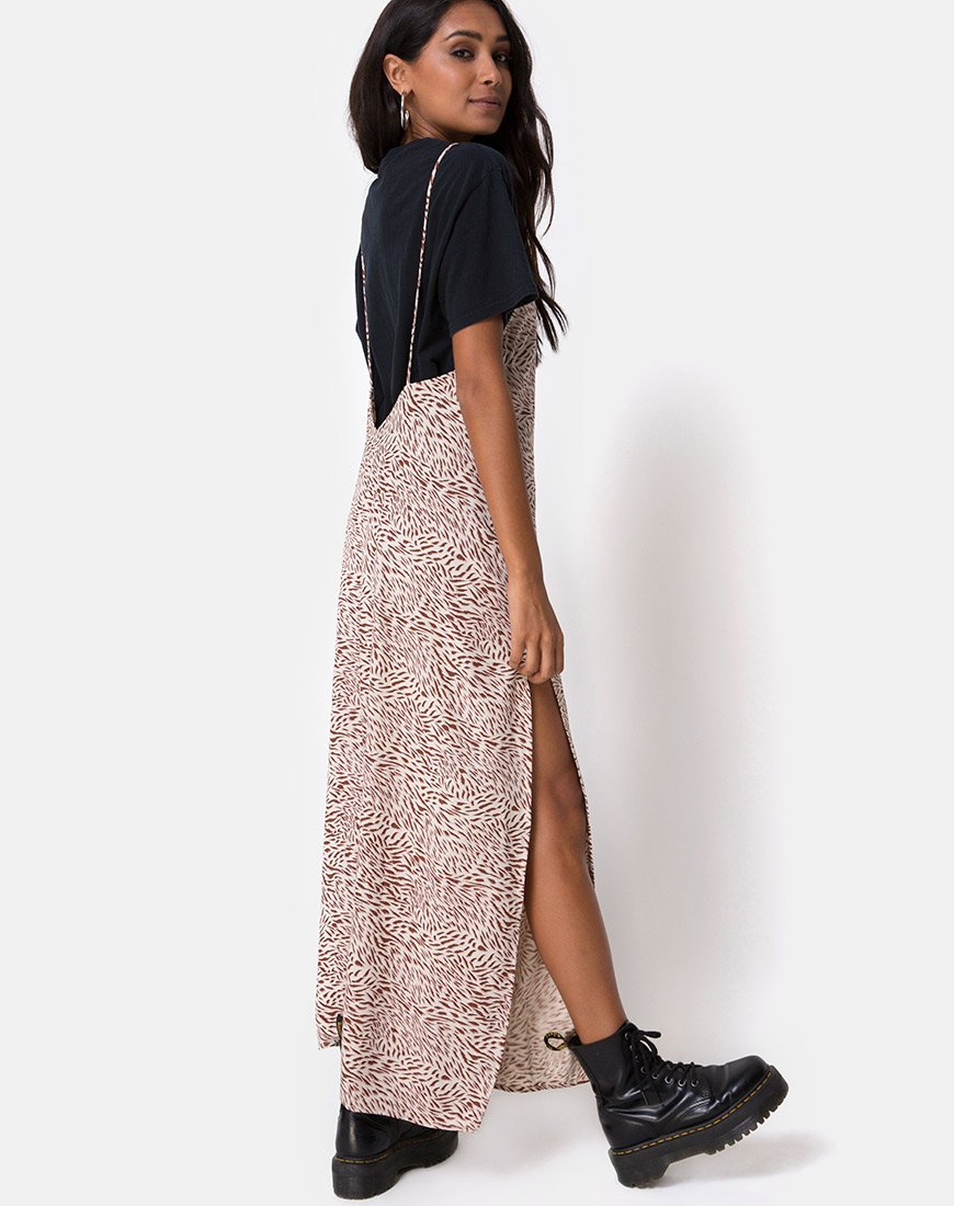 Afbeelding van Hime Maxi Dress in Safari Taupe