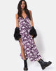 Afbeelding van Hime Maxi Dress in Purple Zodiac