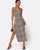 Afbeelding van Hime Maxi Dress in Rar Leopard